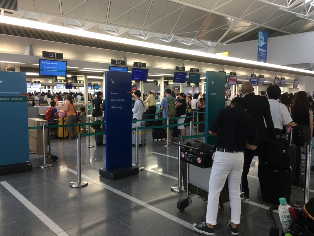 キャセイパシフィック航空CX533便(セントレアNGO⇒香港HKG)搭乗記~バシネット初体験~