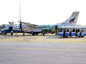 バンコクエアウェイズPG211&PG210搭乗記(スワンナプーム⇔スコータイ)