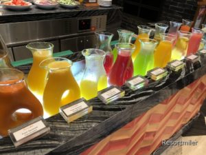 インターコンチネンタルバリリゾート「タマンギタテラス」の朝食