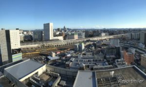 クラウンプラザ岡山は客室から電車が見放題!観光の拠点に便利!