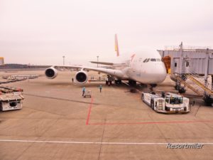 アシアナ航空A380ビジネスクラス搭乗記(OZ101)