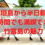 石垣島から半日観光!魅力的な竹富島を満喫しよう!!
